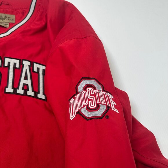 Ohio State Arc Logo Pullover Coach's Jacket XXL - Picture 3 of 4